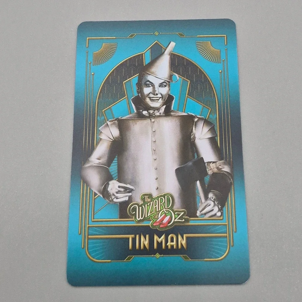 The Wizard of Oz Tin Man Arcade Trading Card Raw Thrills 003 Movie Memorabilia